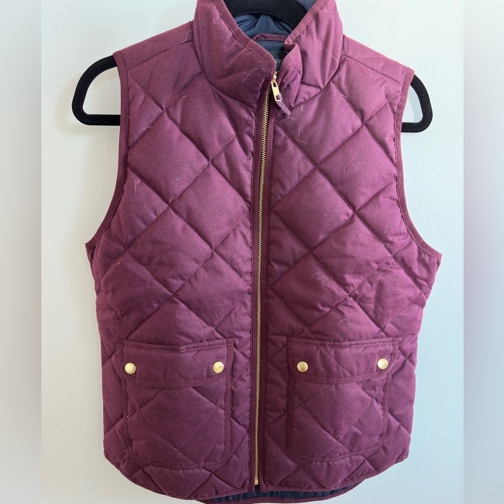 NWOT JCrew Excursion Vest Size 8 - Picture 4 of 6
